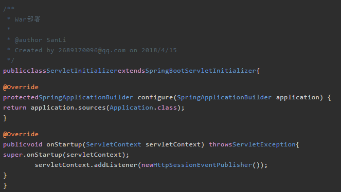 SpringBoot 引导配置